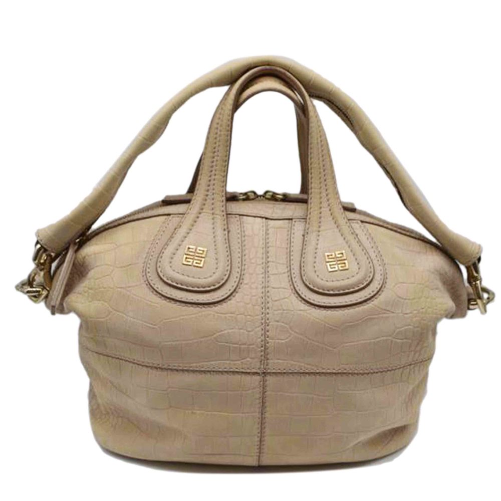 Givenchy Nightingale Calfskin Bag Beige